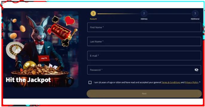 Hitpot Casino Registratie banner